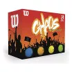 Paquete De 24 Pelotas De Golf Wilson Chaos, Multicolor