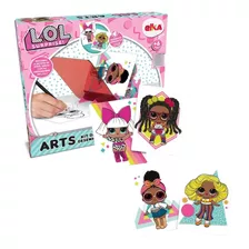 Brinquedo De Desenhar Arts Kit Lol Surprise Para Crianças