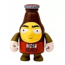 Kidrobot Los Simpsons Surly Duff Beer 3-inch Vinyl Figura.