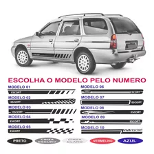 Acessorios Ford Escort Zetec Sapao Sw Adesivos Faixa Lateral