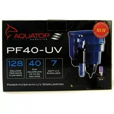 Filtro De Cascada Aquatop Esterilizador Uv 7w 128 Gph