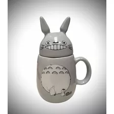 Taza Totoro Con Tapa