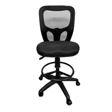 Silla Alta Banqueta Cajera Ergonomica Neumatica Giratoria Cu