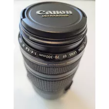Objetiva Lente Zoom Canon Ef 70-300mm F/4-5.6 Is Usm 