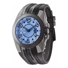 Reloj Police Hombre Caucho Negro+ Envio Pl 14155jsub/04p