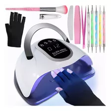 Lampara De Uñas Uv 66 Led Secadora Para Manicura 280w