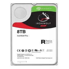 Disco Nas Interno Seagate Ironwolf Pro St8000ne001 8tb