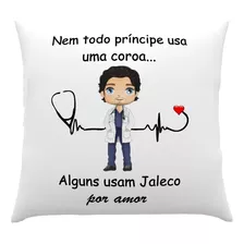 Almofada 30x30 Cm S/ Zíper Profissão Personalizada C/ Nome