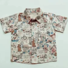 Camisa Infantil Roda Peão Pets