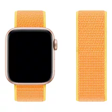 Pulseira De Nylon Para Apple Watch 38/40/41mm 42/44/45/49mm