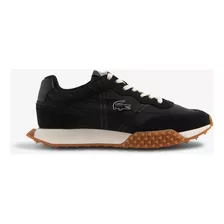 Tenis Lacoste Hombre Premium Negro L-spin Deluxe Nailon