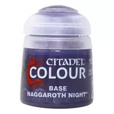 Pintura Citadel Base Color: Naggaroth Night