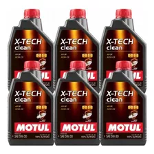 Kit 6x Motul X-tech Clean 5w30