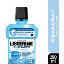 Listerine Antisarro Enjuague Bucal Zero Alcohol 250ml