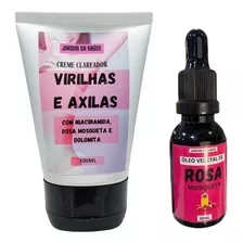 Kit Òleo De Rosa Mosqueta 30ml + Creme Clareador Intimo 100g