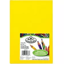 Cuadernos - Royal And Langnickel Yellow Cover Sketchbook 5.5