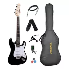 Kit Guitarra Winner Wgs Black + Acessórios!