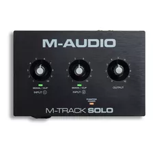 M-audio M-track Solo Interfaz De Audio Usb