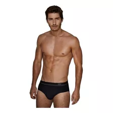 Slip Algodon Lycra Liso Clasico Buen Calce- Xy 2430