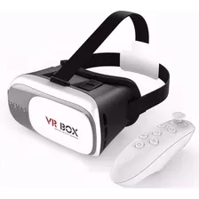 Óculos Vr Box 3d Metaverso Realidade Virtual Com Controle Bt