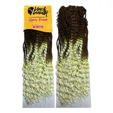 Cabelo Sintético Gypsy Braids 360gr 75cm - Black Beauty Cor T27-613