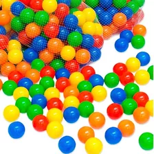 Pack 100 Pelotas Plásticas Para Piscina Colores Surtido