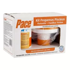 Kit Limpeza P/ Piscinas Pastilhas Pace + Flutuador