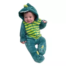 Macacão Infantil Tiptop Dino Verde 1012078