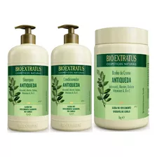 Kit Bio Extratus Jaborandi Shampoo + Cond + Banho De Creme