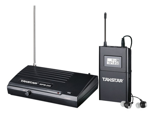 Sistema Takstar Wpm-200 Uhf Audio Inalámbrico Transmisión