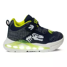 Tenis Dino Calce Facil Led 20ao30 Masculino Infantil 11.124