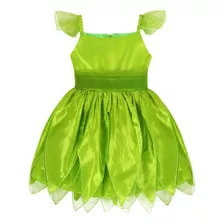 Vestido Verde Pixie Tinker Bell Princess