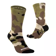 Meia Tática Botas Hide Land Invictus Camuflada Quick-dry 