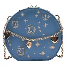 Bolso De Mujer Crossbody Cadena Diseño Luna Estrellas Magic