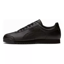 Tenis Para Hombre Puma Roma Basic Color Black/black - Adulto 26 Mx