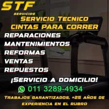 Servicio Tecnico De Cintas Para Correr A Domicilio Stf Gba