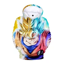 Sudaderas Con Capucha Dragon-ball Z Para Niños, Ropa Kawaii,