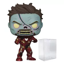 Vinilo Funko Pop De Marvel What If Zombie Iron Man, Tony Sta