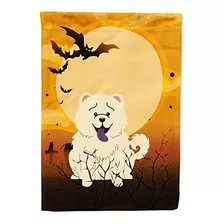 Tesoros Tamaño Bb4406gf De Halloween Perro Chino Negro De La