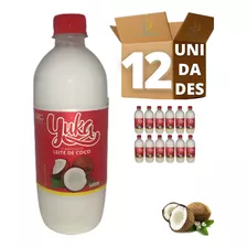 Leite De Coco Yuka Pet 500ml - 12 Unidades