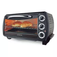 Horno Electrico Winco W523 17lts Negro 1500w Chico De Mesa Color Negro