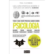 Tudo O Que Você Precisa Saber Sobre Psicologia - Paul Kleinm