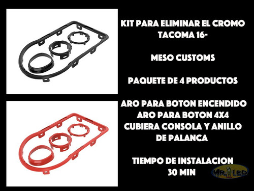 Kit Para Interior Toyota Tacoma Marca Meso Customs 16- Foto 6