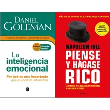 2x1 Piense Y Hagase Rico + La Inteligencia Emocional +regalo