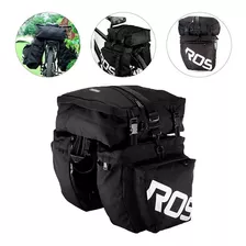 Par Alforge P/ Bike Bolsa De Bagageiro 3 Em 1 Roswheel 35l