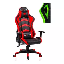 Cadeira Pc Gamer Racer Profissional - Preto / Verde