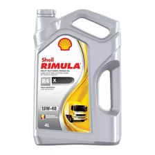 Aceite 15w40 Rimula R4 Shell 4 Litros