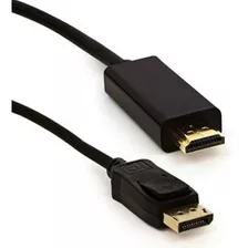 Cabo Adaptador De Displayport Para Hdmi Roxline Com 1,8m