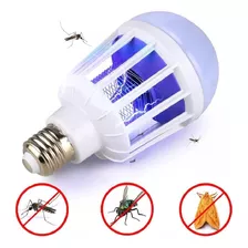 Foco Mata Mosquitos Led 15w 2 En 1 Iluminación Lampara 