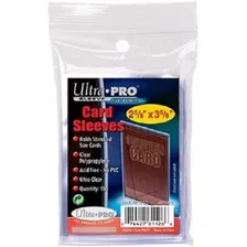 Cl27 100 Sleeves Protectores Suaves Ultra Pro Para Barajitas